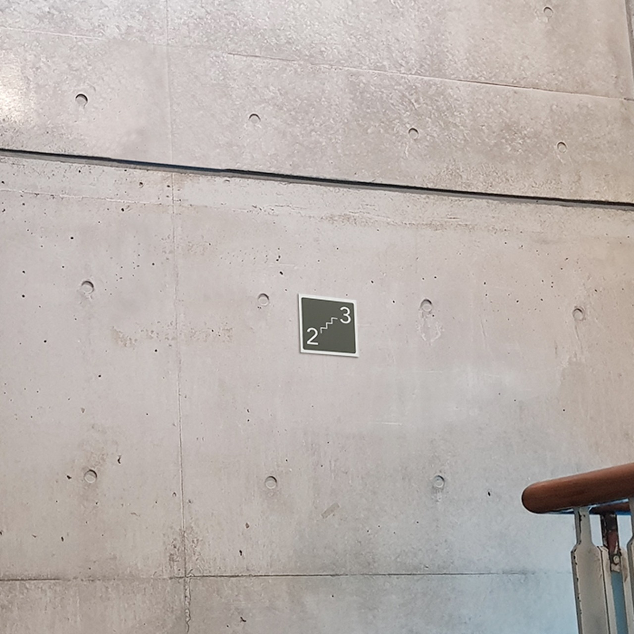 階数表示サイン 軽量 アルミ複合板 壁付け 看板 階数 （階数 ）kabe-0015 - 4