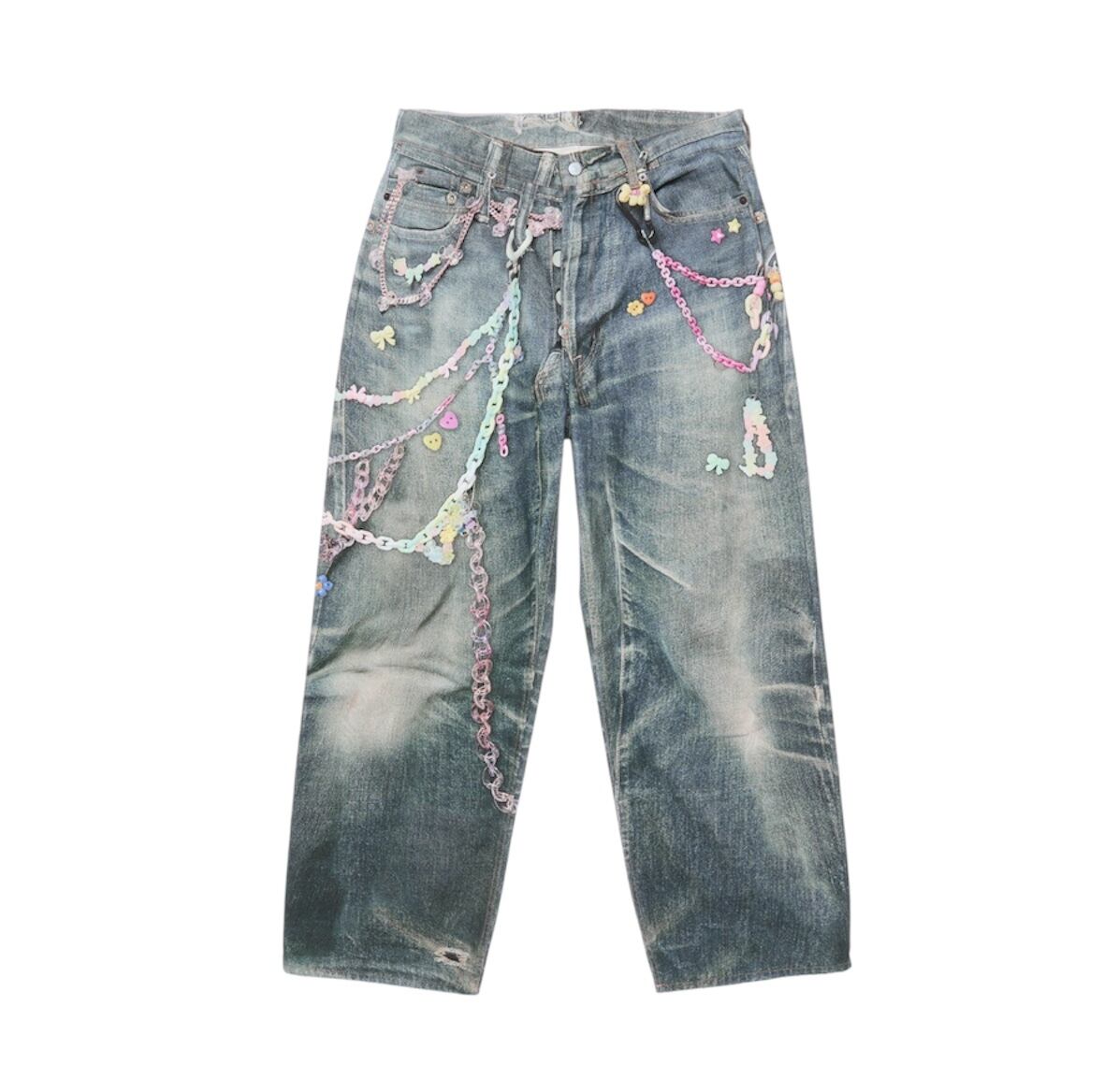 OUR LEGACY HANABI print denim pants花火パンツ OUR LEGACY HANABI Pants | CYD