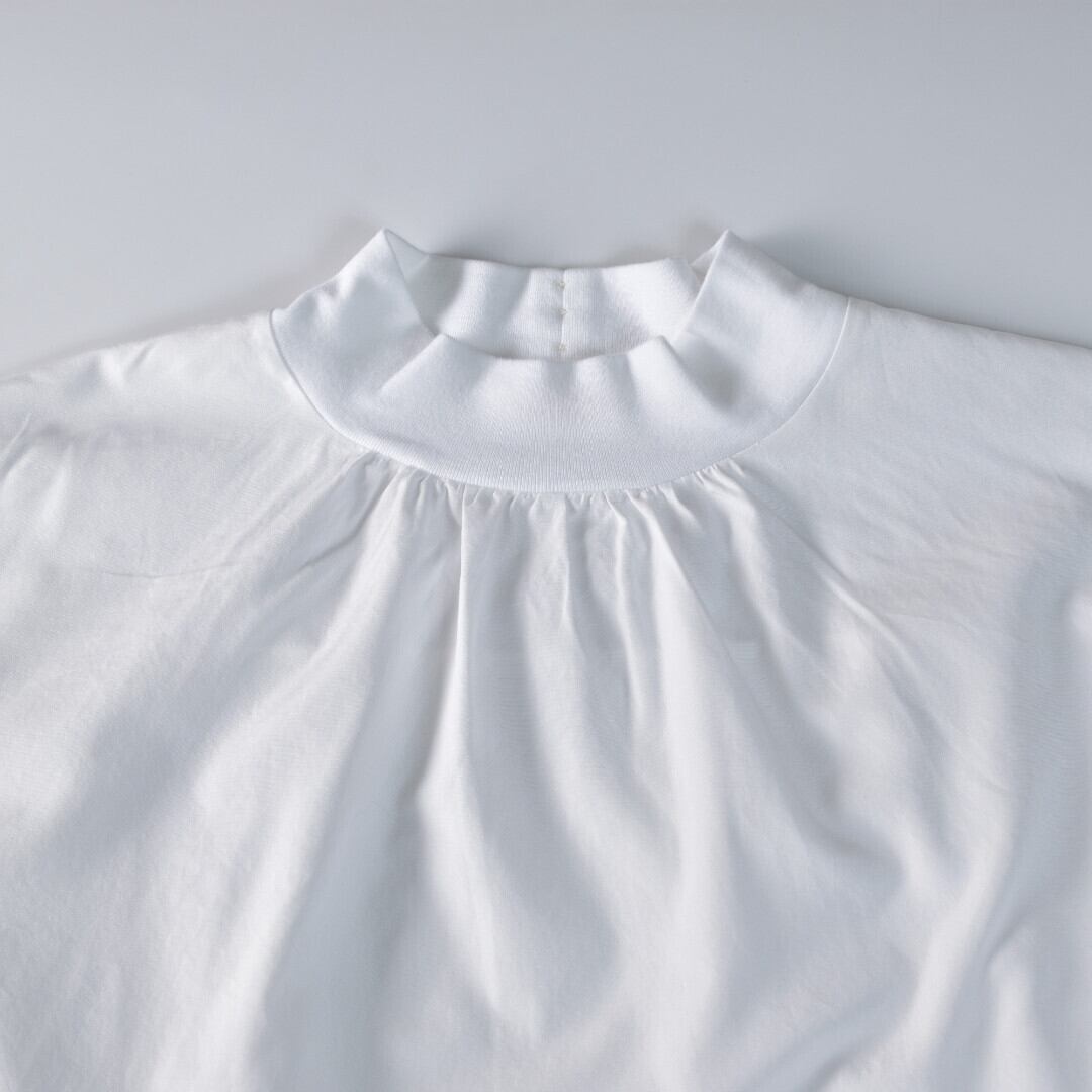 Fabrique en planete terre ファブリケアンプラネテール コンビネーションモックネック・ホワイト【送料無料】