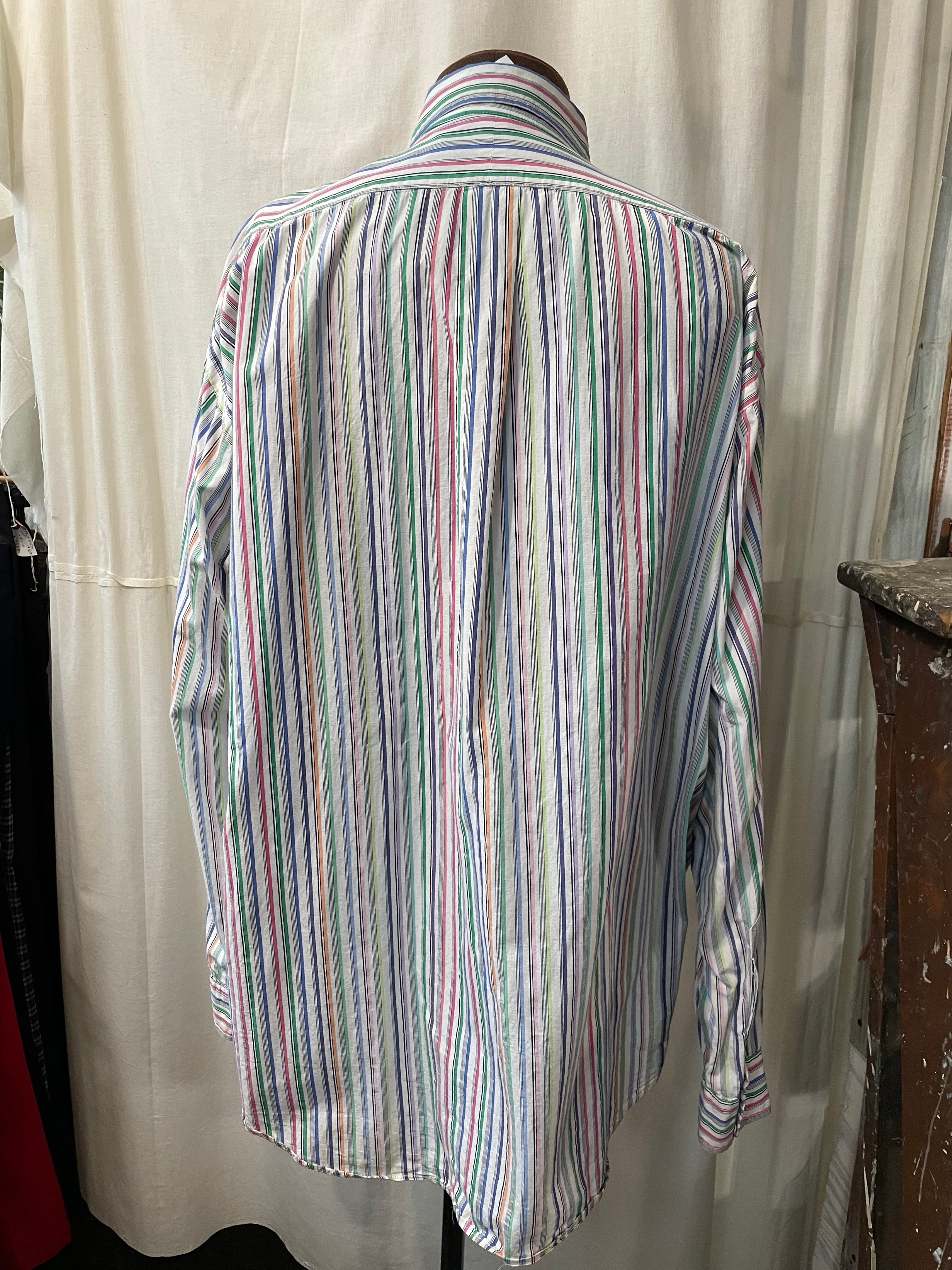 POLO Ralph Lauren ラルフローレン マルチカラーストライプBDシャツ