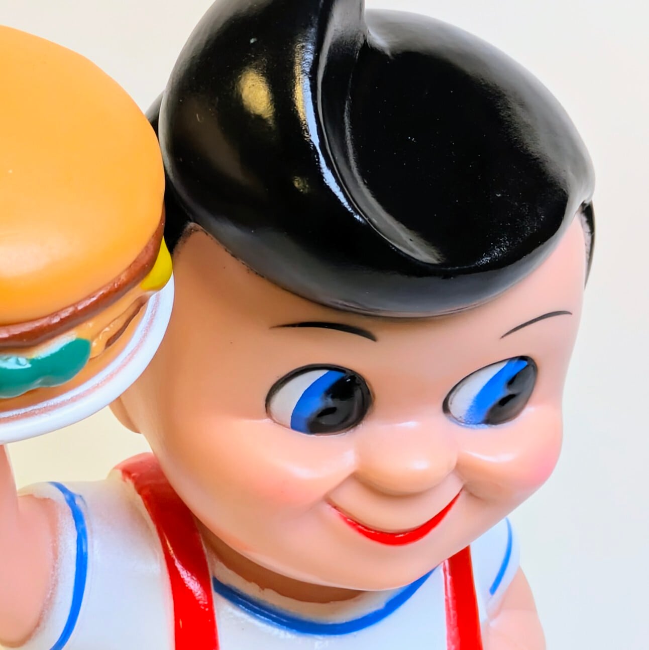 【 BIGBOY ( ビッグボーイ / ハンバーガー) 】 ボビーくん / ソフビバンク 〚アメリカン雑貨 アメトイ〛