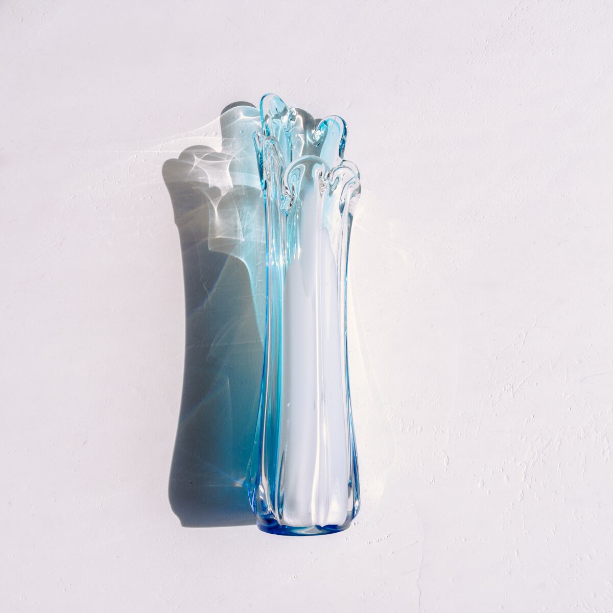 Blue Glass Vase