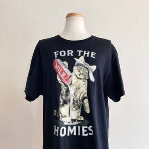 Bandana Milk Cat T Shirt