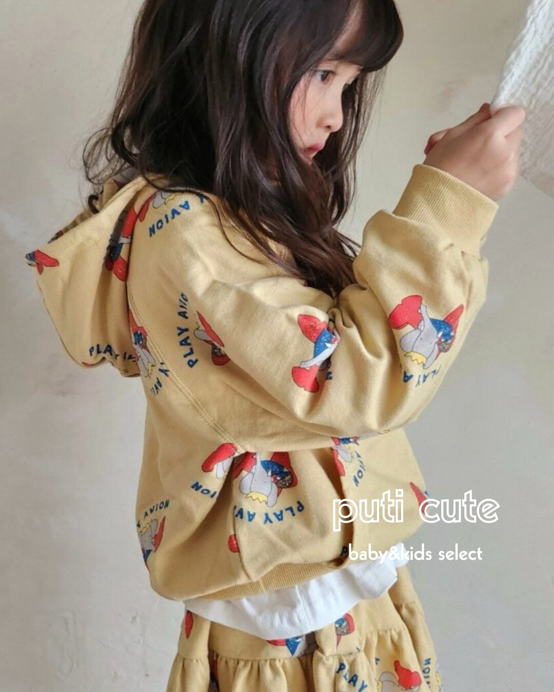 100 ꒰ 即納 ꒱ Zoo hood tops / BY MIMI ⸝⋆