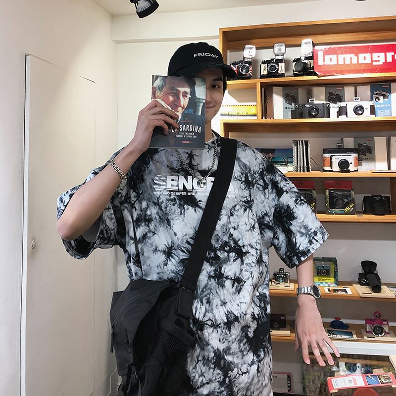 全2色 Tシャツ カットソー タイダイ カジュアル おしゃれ