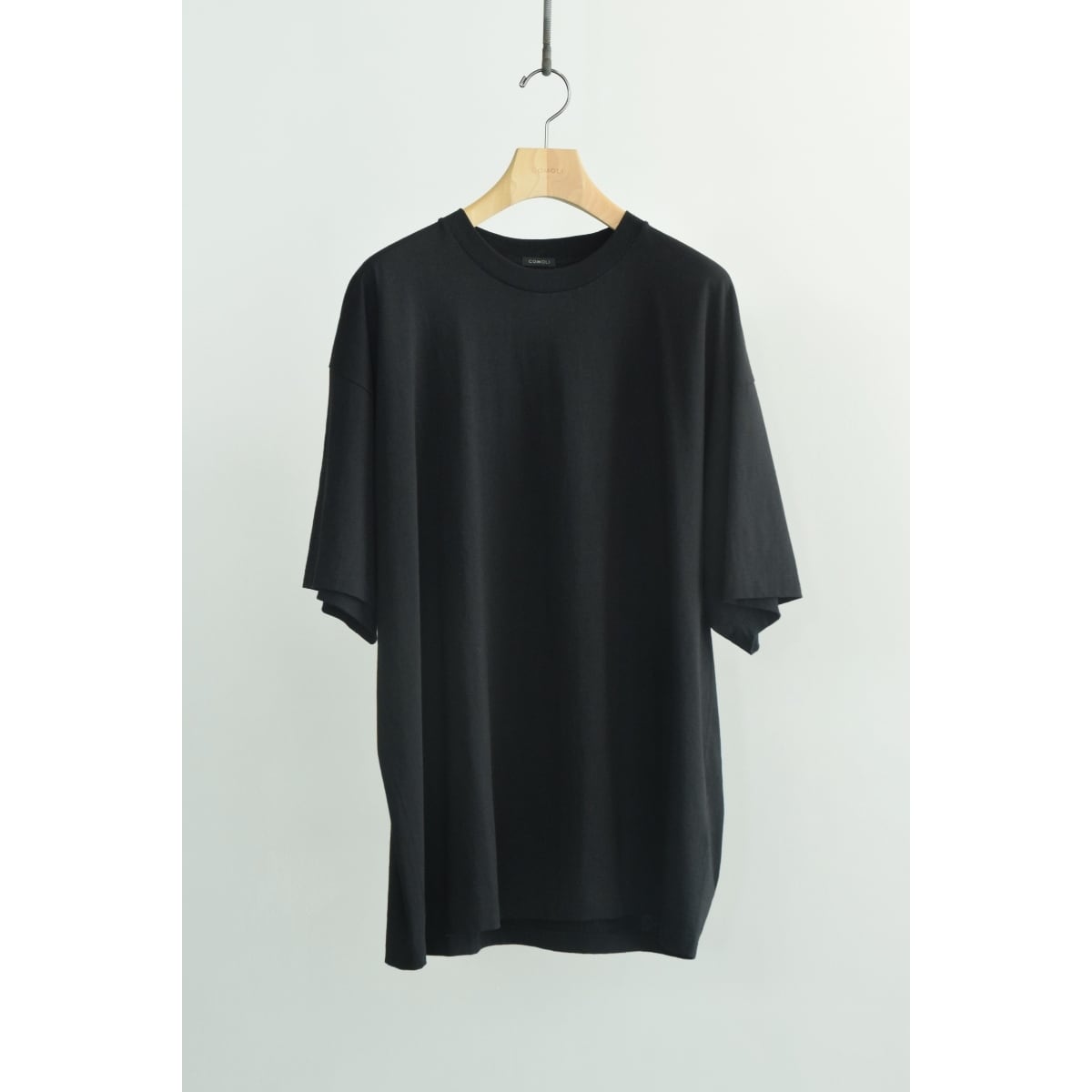 【美品・未使用】COMOLI コモリ コットンジャージ 半袖Tシャツ BLACK COMOLI ｜コットンジャージ半袖Tシャツ | HJ GALLERY