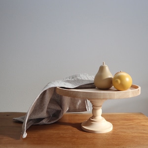 再入荷/wooden cake stand