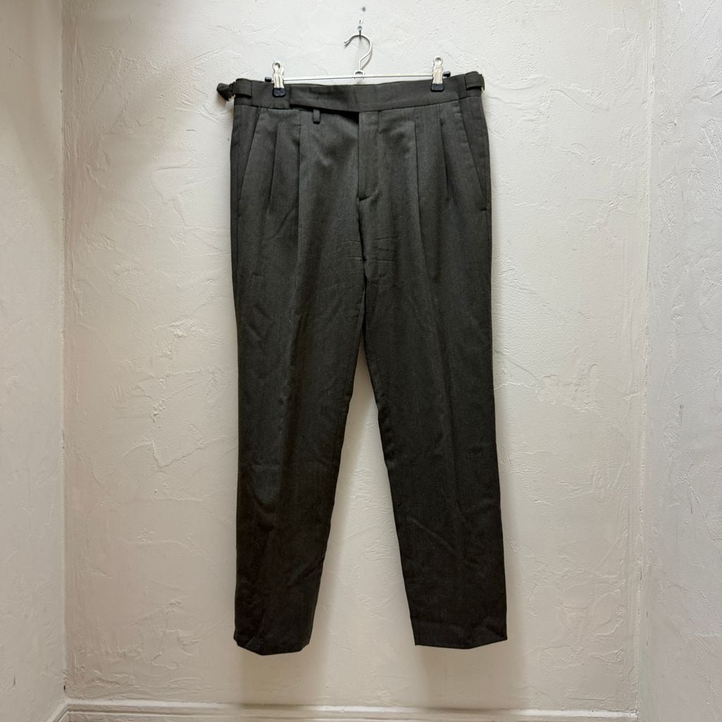 YOKE ヨーク 1TUCK WIDE TROUSERS パンツ YK19SS0021P-J SIZE S 【中