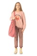 【即納】Unisex Sweatshirt  スウェット トレーナー light pink w/ "the love journal" print｜piupiuchick ピウピウチック AW22 FLP2201C