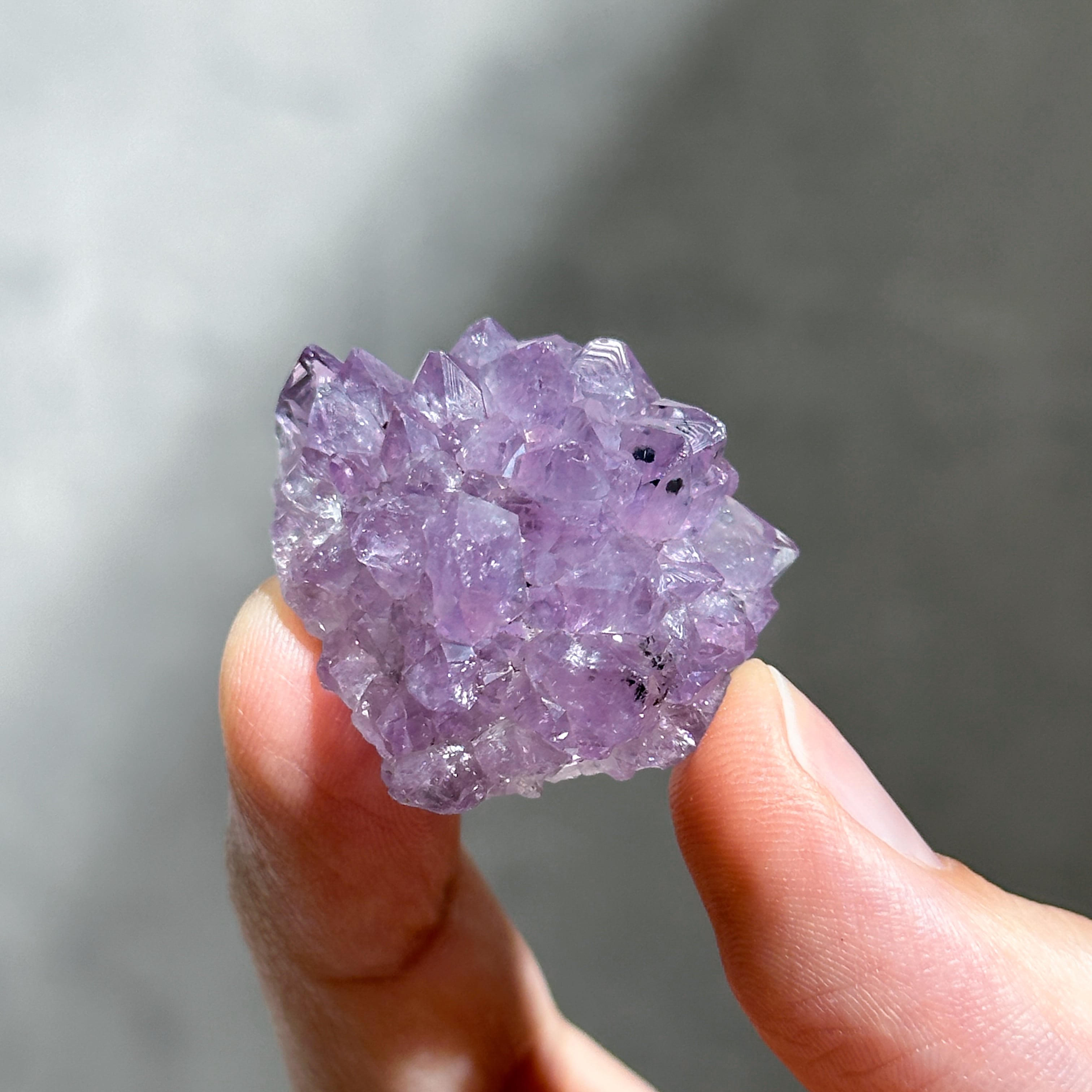 ウルグアイ産フラワーアメジスト 原石43◇ Flower Amethyst ◇天然石