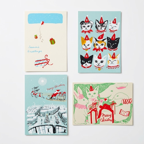 Christmas Stories＊postcard SET