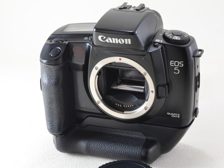 一眼レフ Canon EOS 5 フィルムカメラ　レンズ　すぐ使える