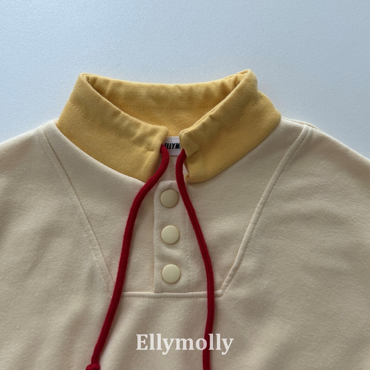 【取寄/韓国直送】Elly molly ツートーンハーバースウェット｜秋服｜韓国子供服｜26/AT
