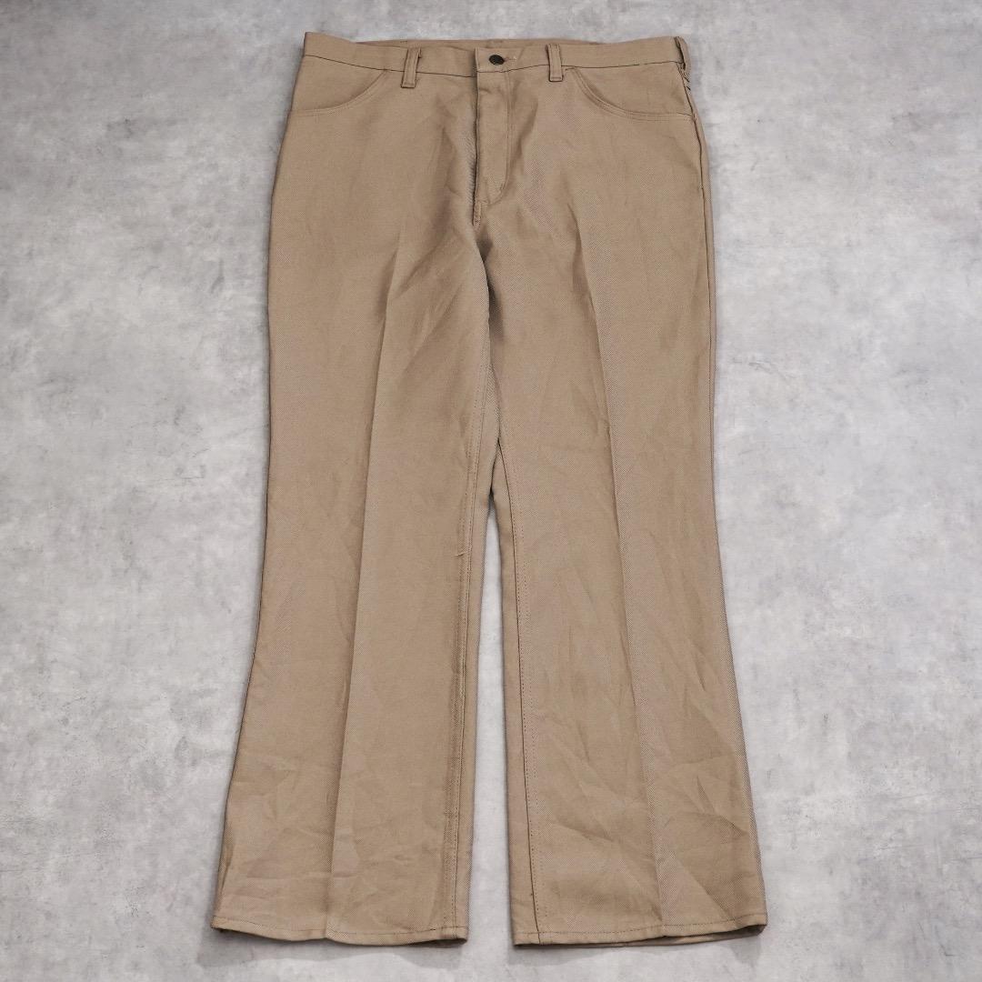 ラングラー ランチャー W36 スラックス 80s USA 古着 茶 20643 ラングラー ランチャー W36 スラックス 80s USA 古着 茶 20643 | fuufu