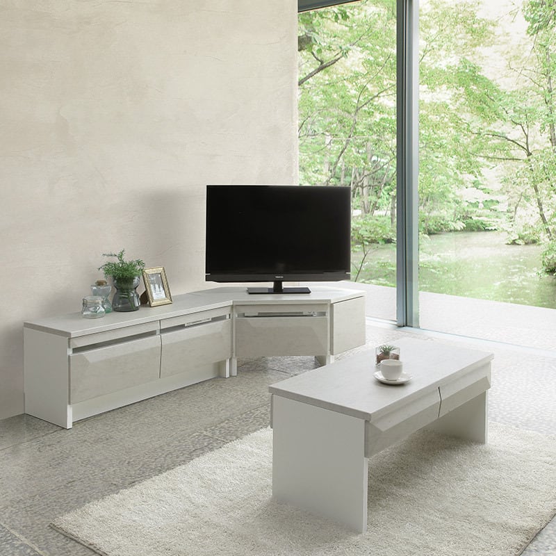 ギギliving コーナーTV台 コーナーボード テレビ台 コーナーテレビ台