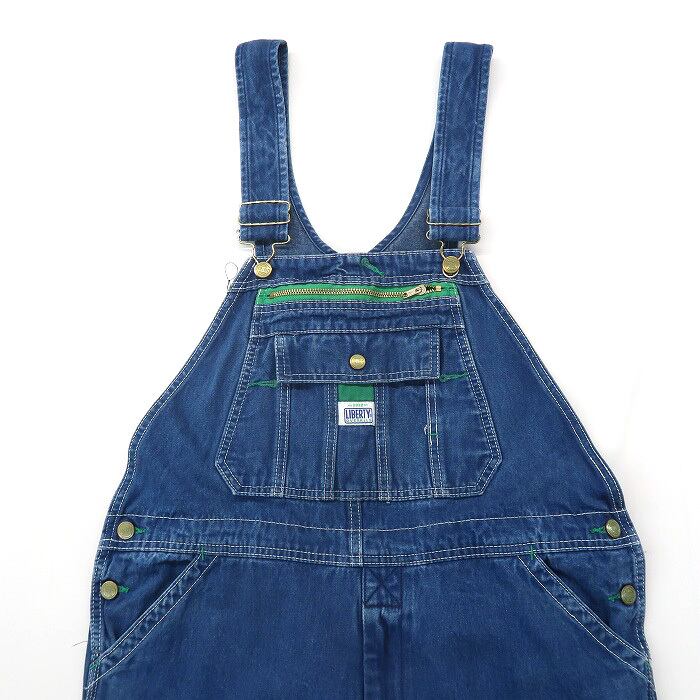 古着 リバティ LIBERTY デニム オーバーオール サイズ表記：W36L30