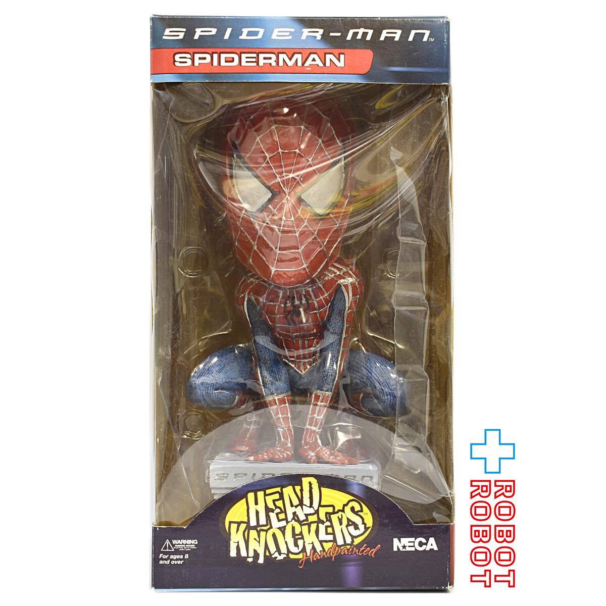 NECA スパイダーマン ヘッドノッカー ボブルヘッド フィギュア 箱付き