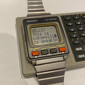 1980’s SEIKO UC-2000&2100(keyboard)