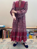 Indian Cotton Dress (RED)