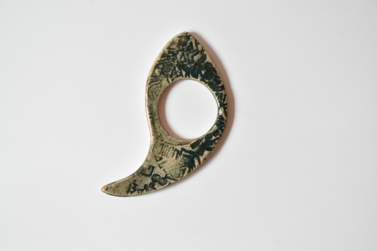 小代瑞穂窯 / 福田るい : チャプチャプ (茶漉し) #156