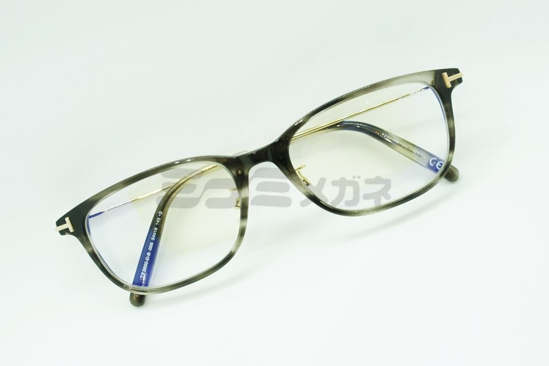 トムフォード メガネフレーム PC ブルーライトカット 伊達メガネ スクエア