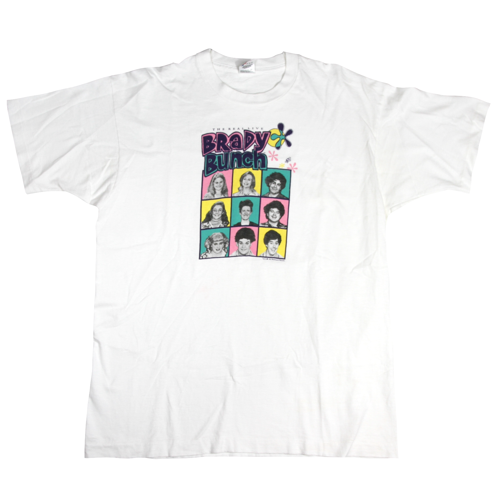 USED【XL】Vintage 90s TV Drama The Brady Bunch ゆかいなブラディー家 Tee / FRUIT OF THE LOOM ©️1992