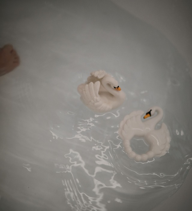 Teether Swan /  Natruba  [歯固め 白鳥 ナチュルバ スワン ベビー ギフト 出産祝い]