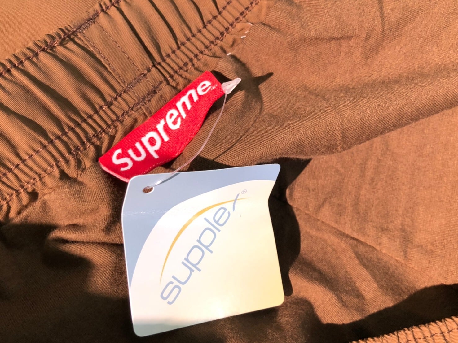 supreme Side Logo Track Pant ブラウン