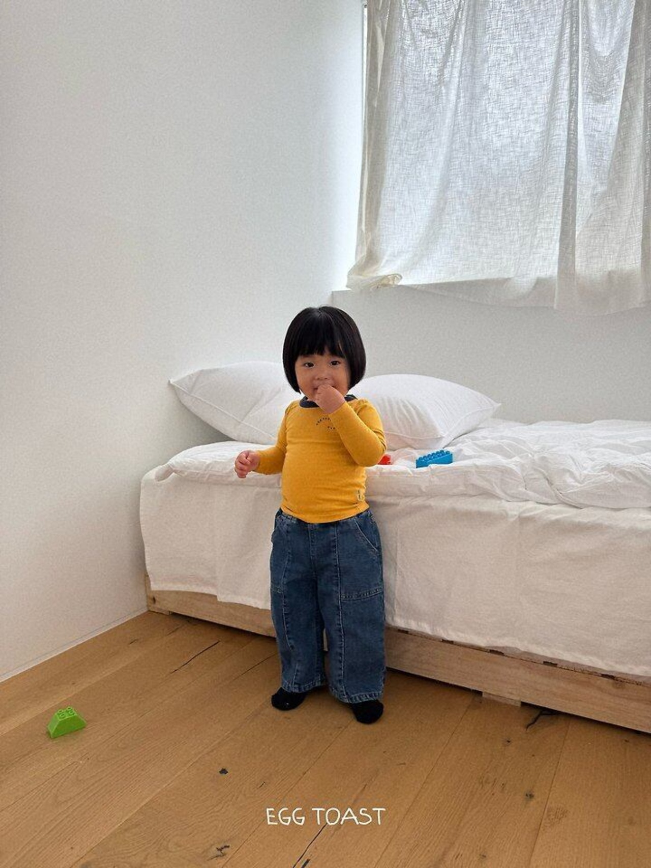 【取寄】EGG TOAST ｜サークルTシャツ｜秋服｜韓国子供服｜26/AT