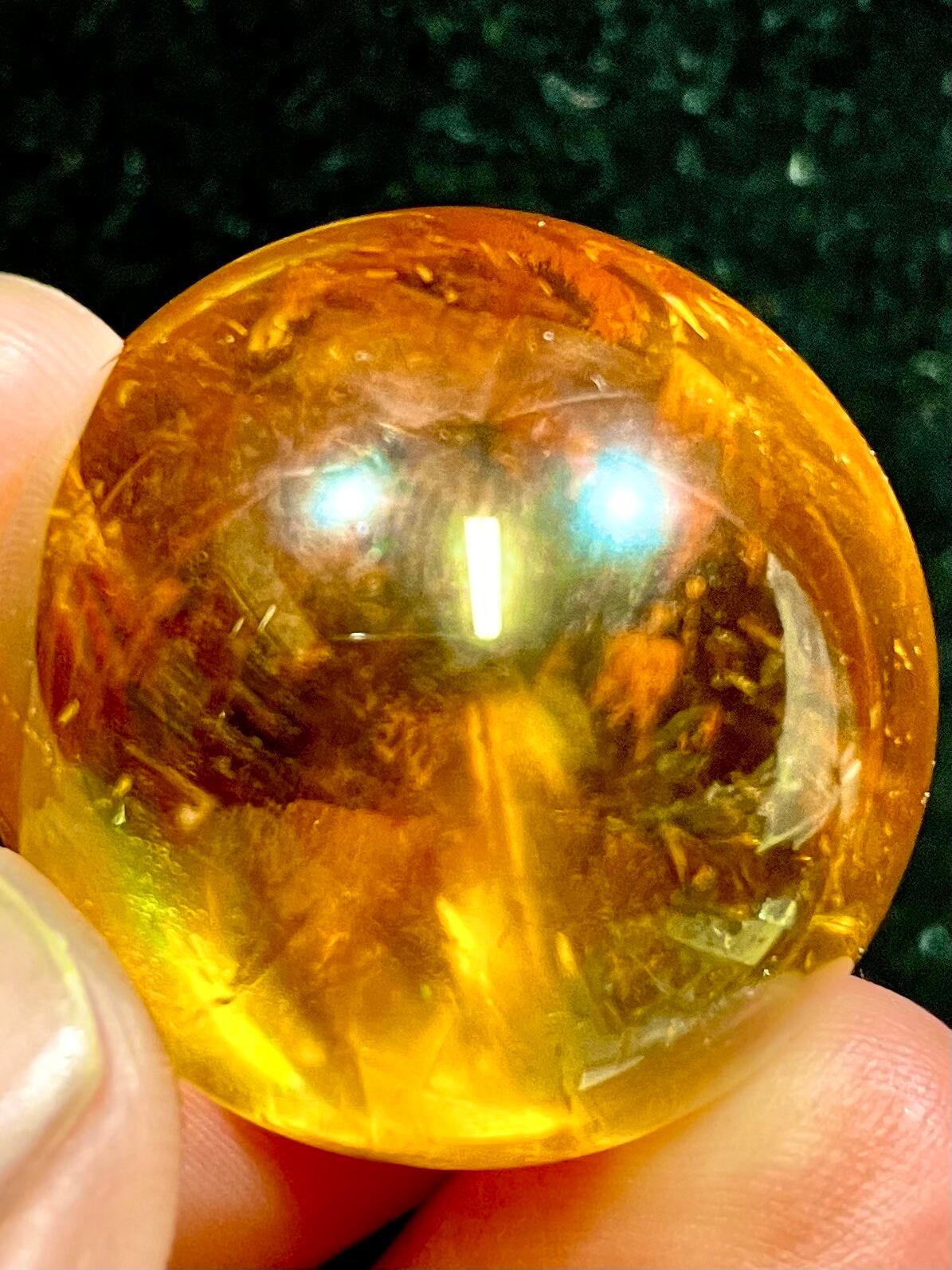 ゴールデンカルサイトスフィアBIGサイズ♡No.2279 1kg メキシコ産