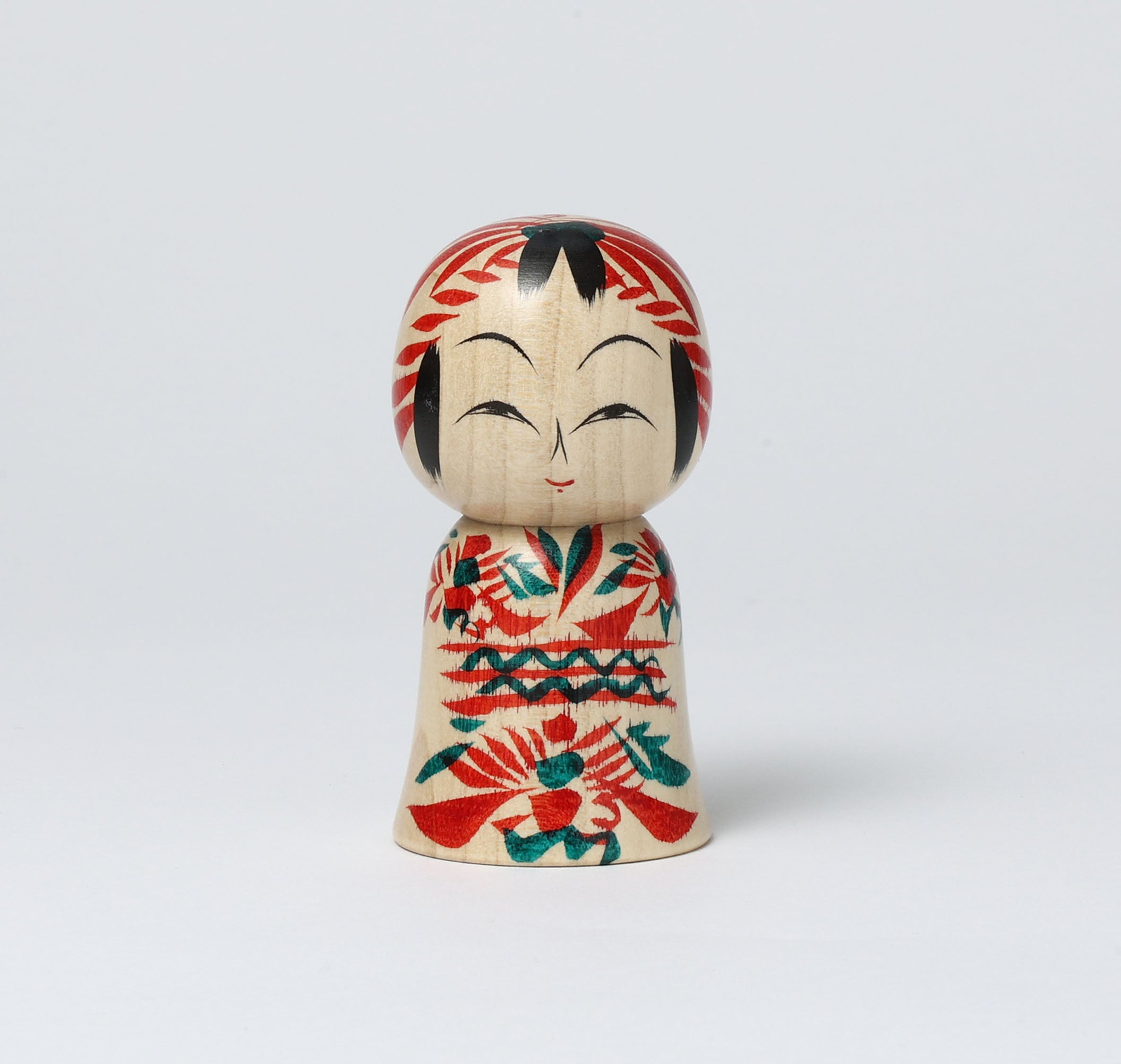 遠刈田系こけし Togatta style kokeshi doll | 早坂政弘工人 Masahiro