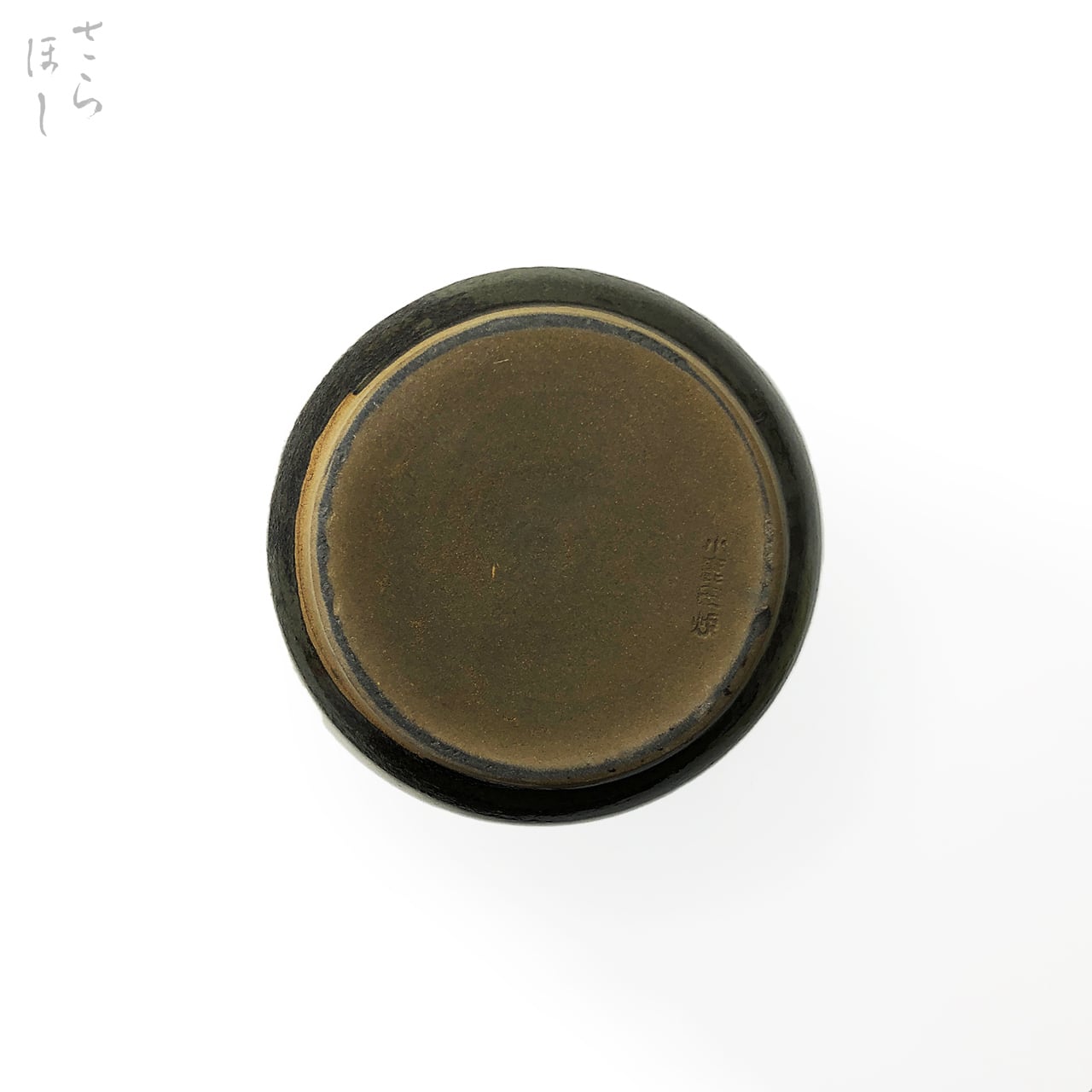 小鹿田焼 小袋窯 4寸5分一輪挿し花瓶 櫛描き/飛び鉋 白 高さ約13.3cm