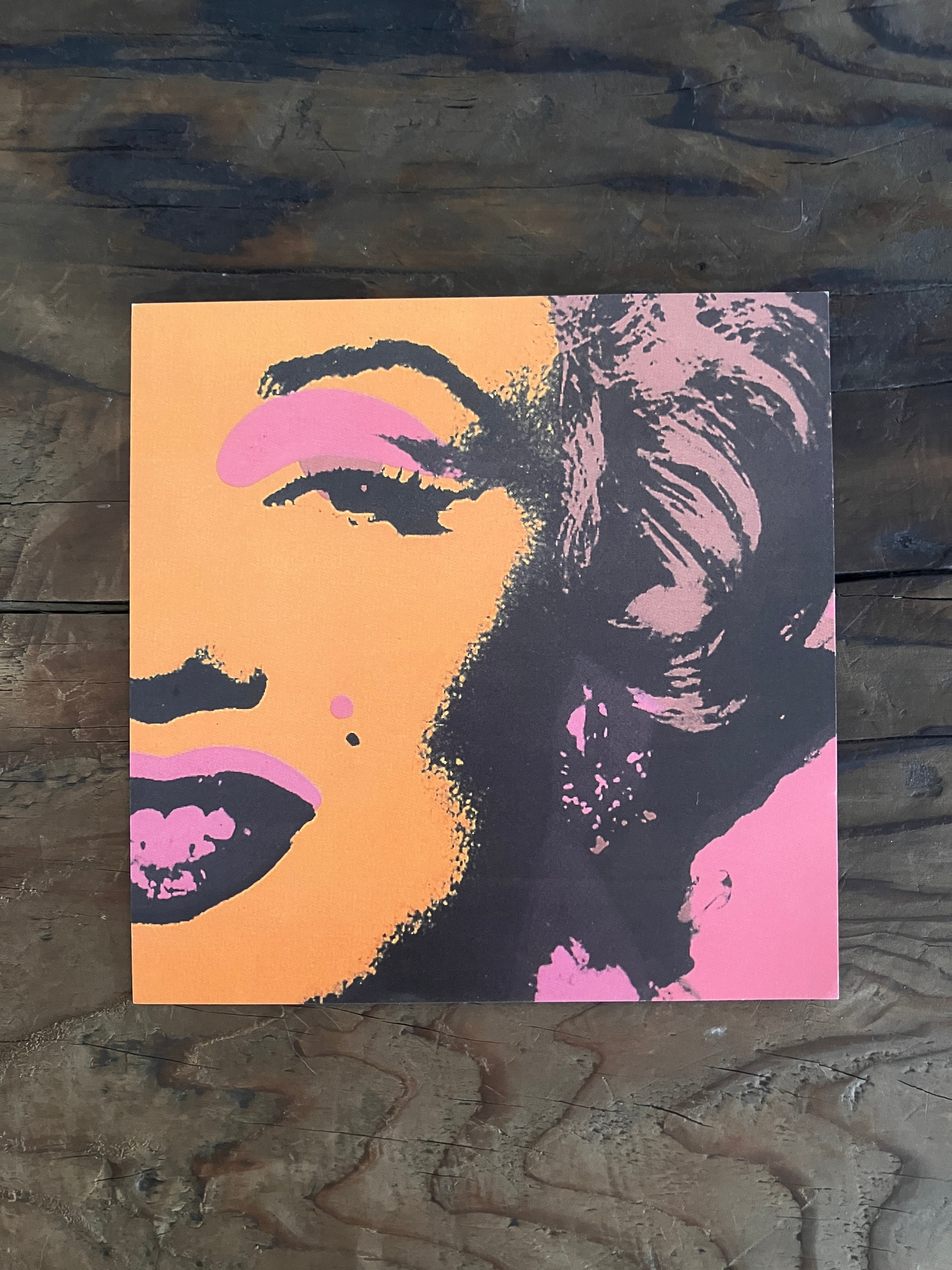 【アナウンスメントカード・エフェメラ】Andy Warhol 1998［s0035］