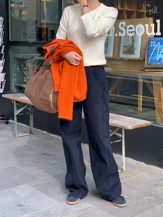 (即納) signature / Basic kimo tee 2color