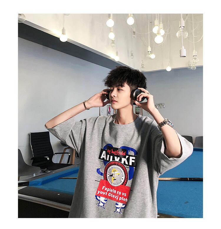 全3色 Tシャツ カットソー プリント カジュアル おしゃれ