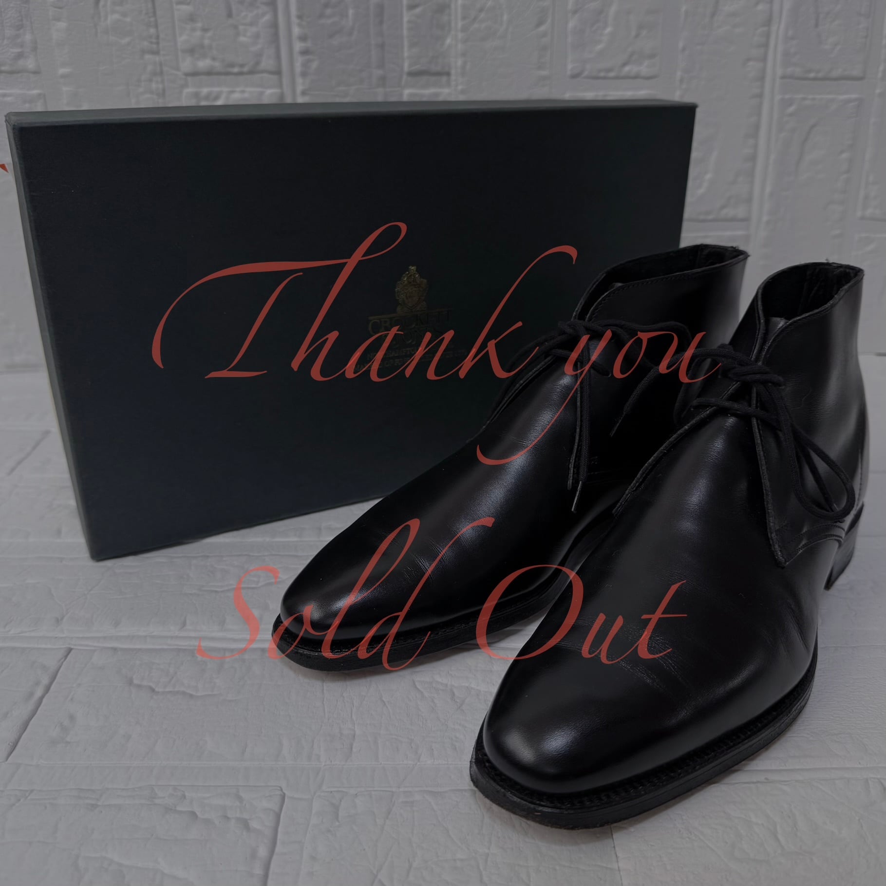 CROCKETT&JONES HAYLE チャッカブーツ UK5 1/2 (実寸24cm相当