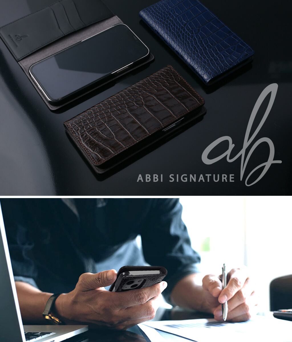 10月末発売 国内正規品 ABBI SIGNATURE iPhone 14 / iPhone 14 Pro