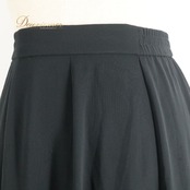 社交ダンス 衣装 Sekine セキネ スカート レッスンウェア ブラック系 黒 日本製 チュール 透け感 シースルー ふんわり 軽やか かわいい おしゃれ 上品 大人っぽい 無地 シンプル ダンス 練習 レッスン ダンス衣装 練習着 社交ダンス衣装