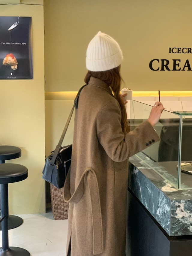 (予約) verveine / Nordic angora beanie 2color