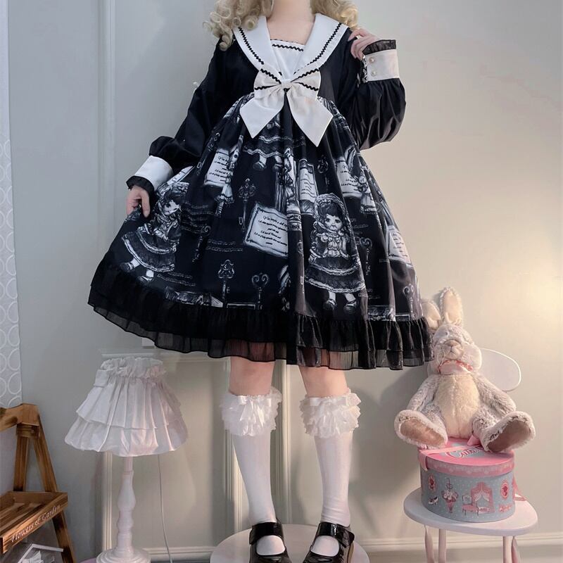 セーラーリボンドールワンピース Different World