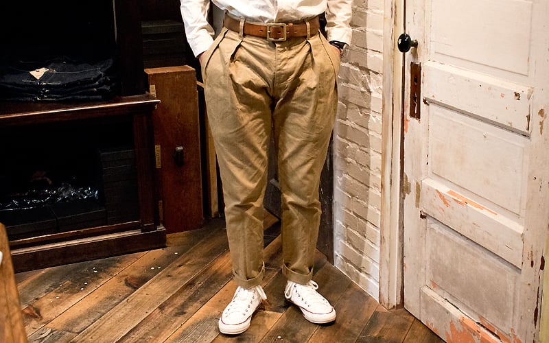 French Army Chino Trousers【OR-1076B】 | M'ARIJUAN ONLINE SHOP ...
