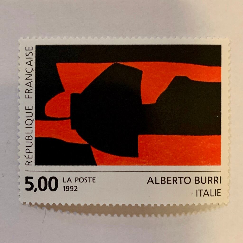 【アート系海外切手】アルベルト・ブッリ　Alberto Burri  1992 　  [310195120]