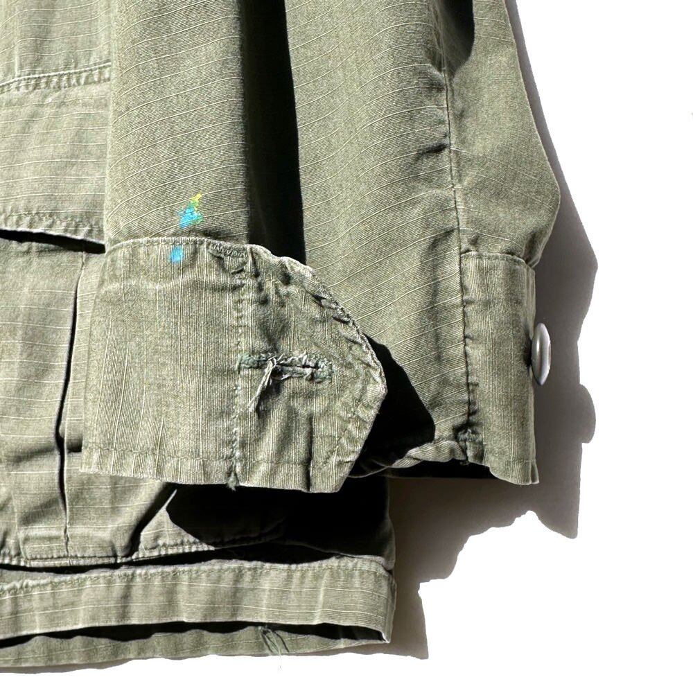 USARMY] Jungle Fatigue Ripstop Military Jacket Medium-Regular
