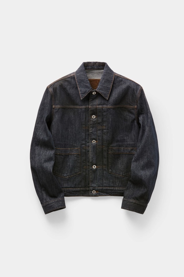 [COOR] Type 2 Dirty Washed Trucker Jacket (Indigo) 正規品 韓国ブランド 韓国通販 韓国代行 韓国ファッション クール クーア クアー 日本 店舗