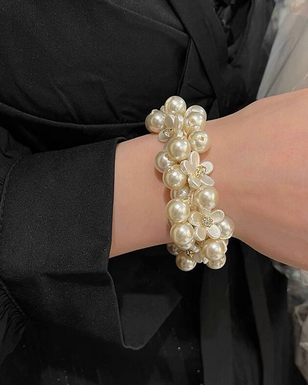 パールフラワービジュシュシュ l0073