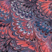 リバーシブル半幅帯 ［gift Flower］花火柄×花火崩し柄