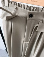 【新作5％OFF・3日間】2Pocket Pin-tuck Wide Slacks_3colors