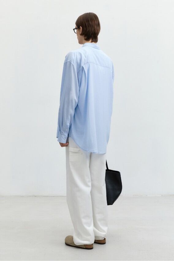 ☆LE SSERAFIM ユンジン 着用！！【DUNST】UNISEX CLASSIC LINEN SHIRT