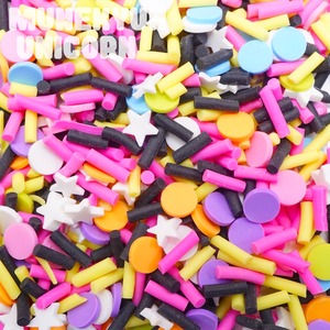 #F004【15g】ナイトクラブ ミックス ポリマークレイ トッピング/フレーク15gパック