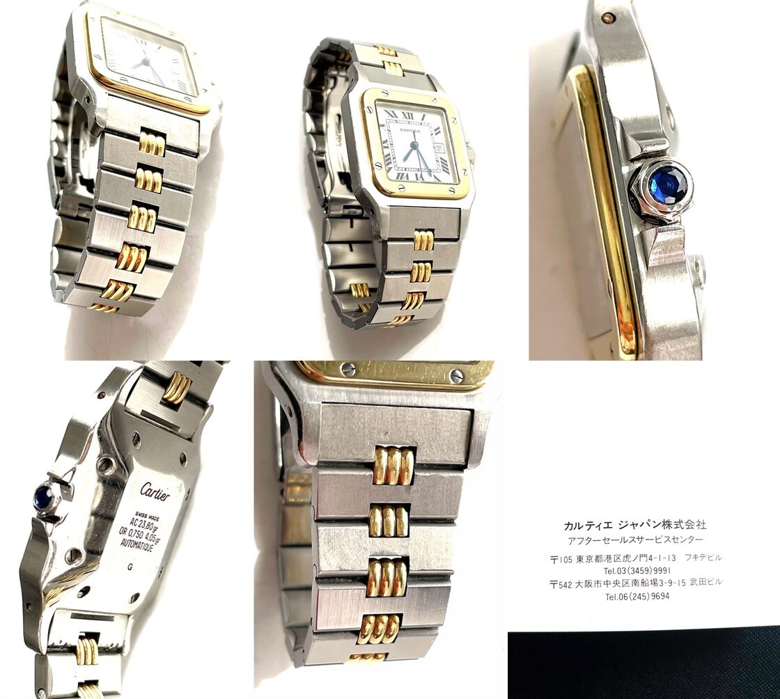 Cartier カルティエ SANTOS WATCH LM サントス ガルベ LM 初期型 AT 